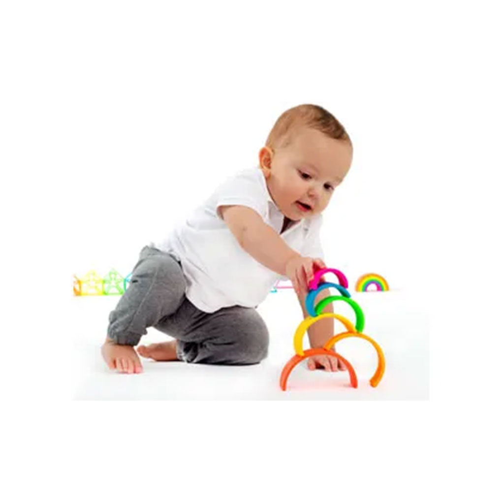 Dena toys - Neon Rainbow 6pc