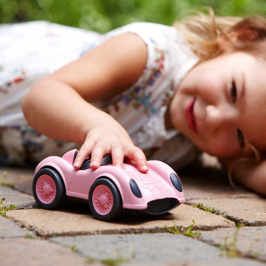 Green Toys - Race Car - Pink
