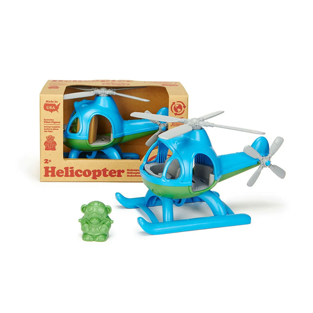 Green Toys - Helicopter - Blue
