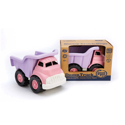 Green Toys - Dump Truck - Pink - Educating Kids