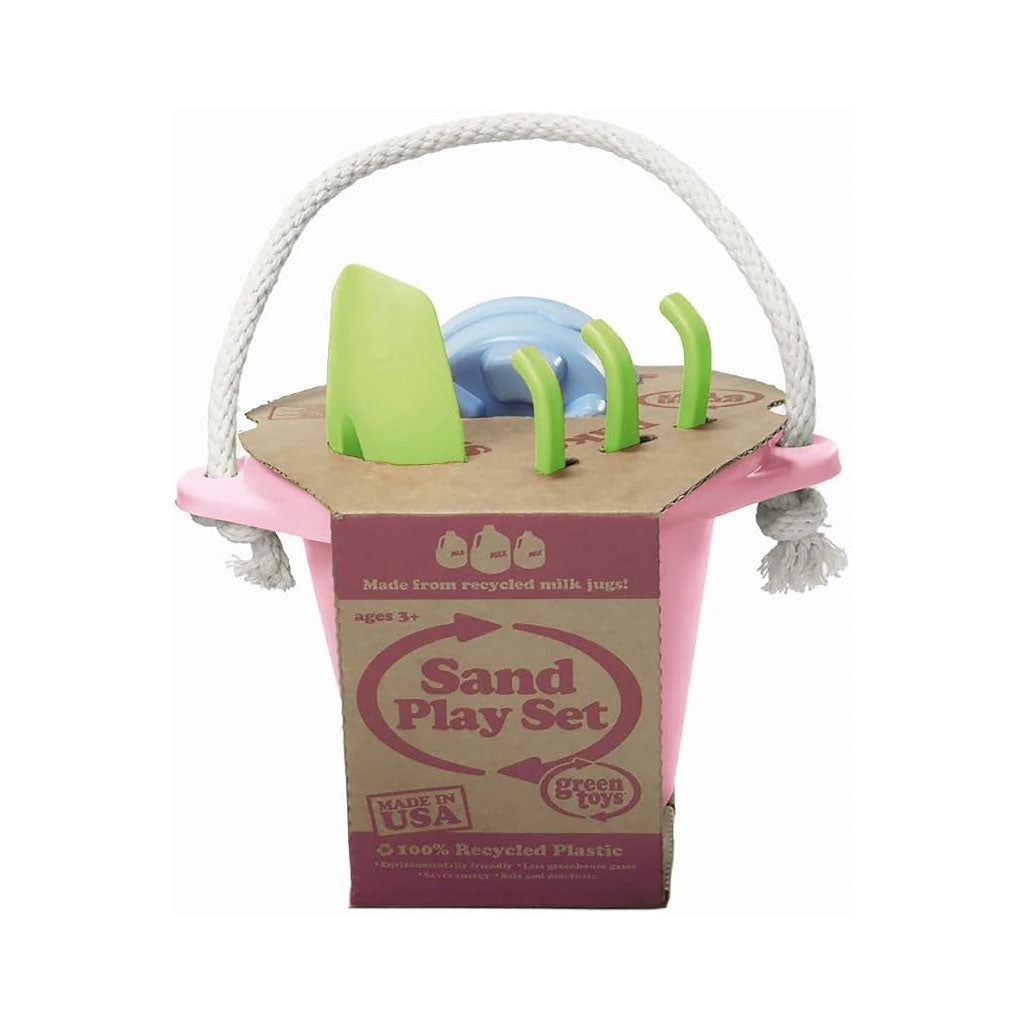 Green Toys - Sand Play Set - Pink