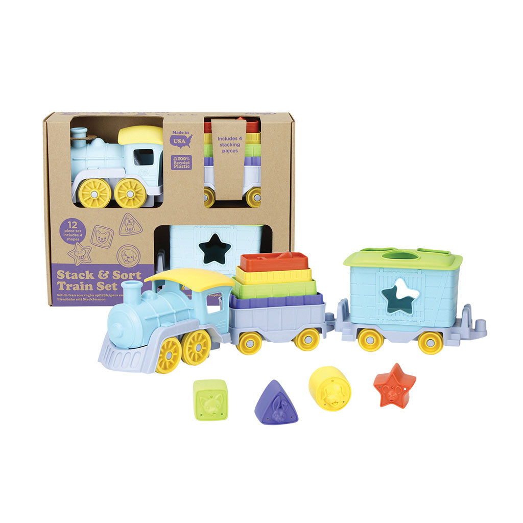 Green Toys - Stack & Sort Train