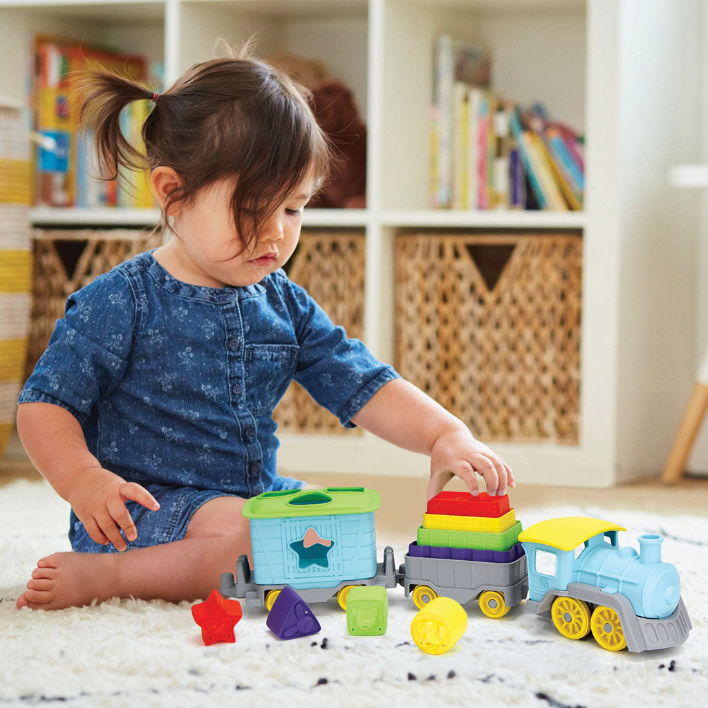 Green Toys - Stack & Sort Train