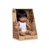 Miniland - Baby Doll - Hispanic Boy 38cm