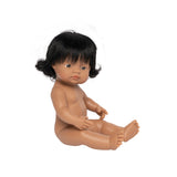 Miniland - Baby Doll - Hispanic Girl 38cm
