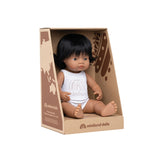 Miniland - Baby Doll - Hispanic Girl 38cm