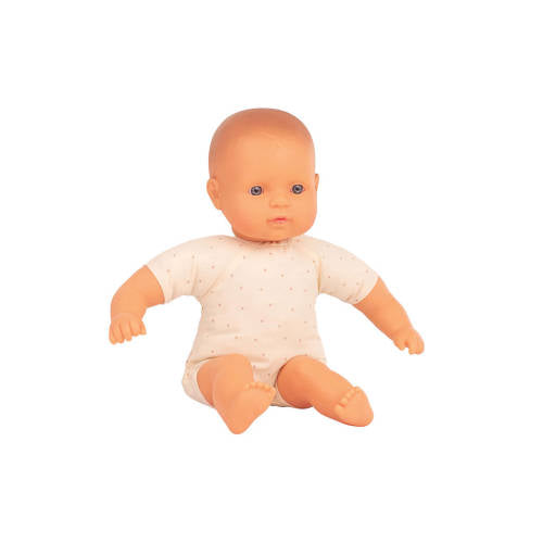 Miniland - Soft Body Doll - Caucasian 32cm - Educating Kids