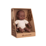 Miniland - Soft Body Doll - African 32cm