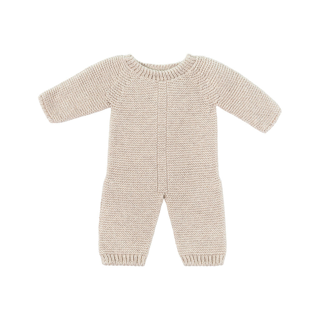 Miniland Knitted Doll Pyjamas 38cm (H) - Linen