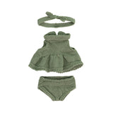 Miniland - Knitted Doll Outfit 21cm - Dress & Head