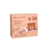 Miniland - Doll Wooden Feeding Set