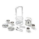 M&D - Stainless Steel Tea Set
