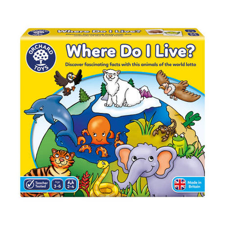 Orchard Game - Where Do I Live? - Educating Kids