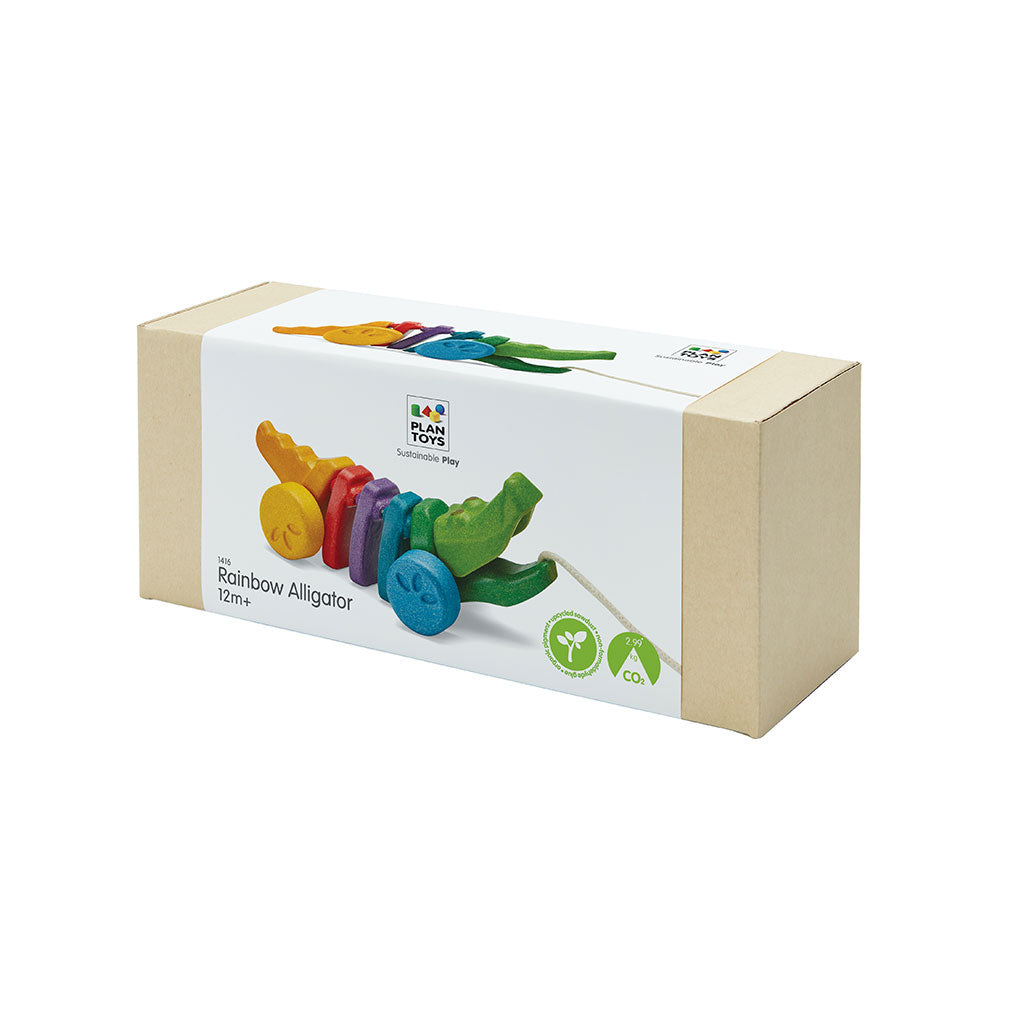PlanToys - Rainbow Alligator