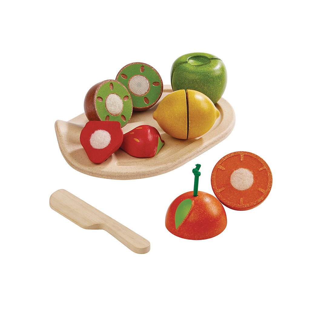 PlanToys - Assorted Fruit Set - Educating Kids