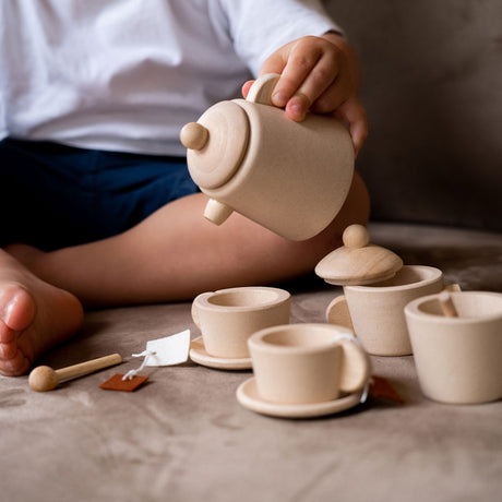 PlanToys - Tea Set - Educating Kids