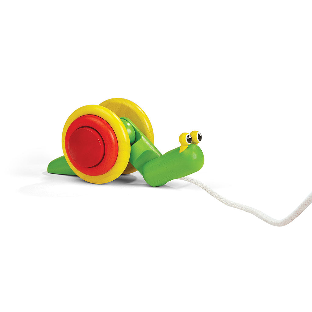 PlanToys - Pull-Along Snail