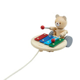 PlanToys - Pull-Along Musical Bear