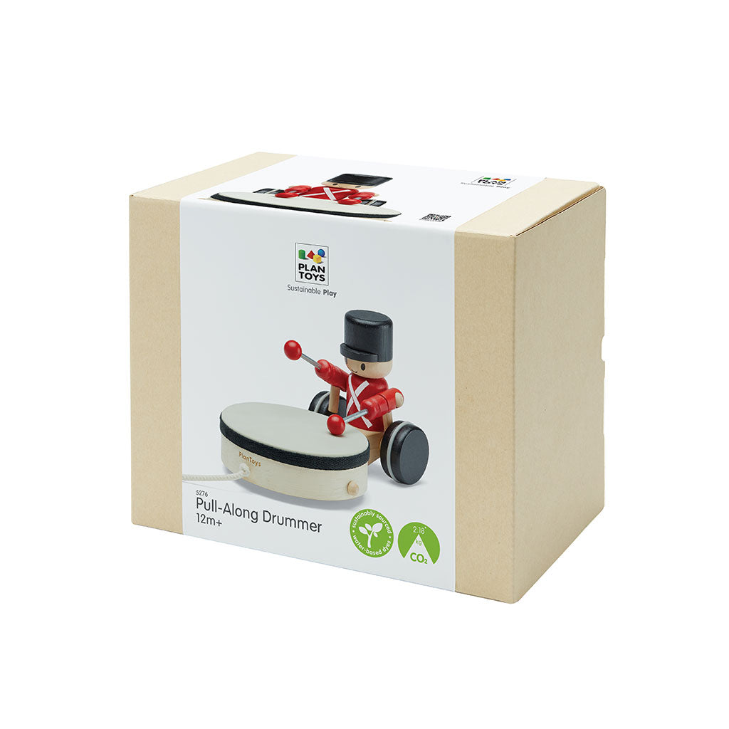 PlanToys - Pull-Along Drummer