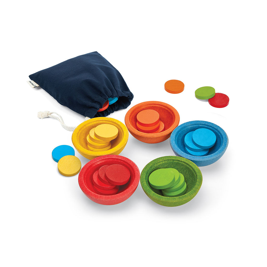PlanToys - Sort & Count Cups
