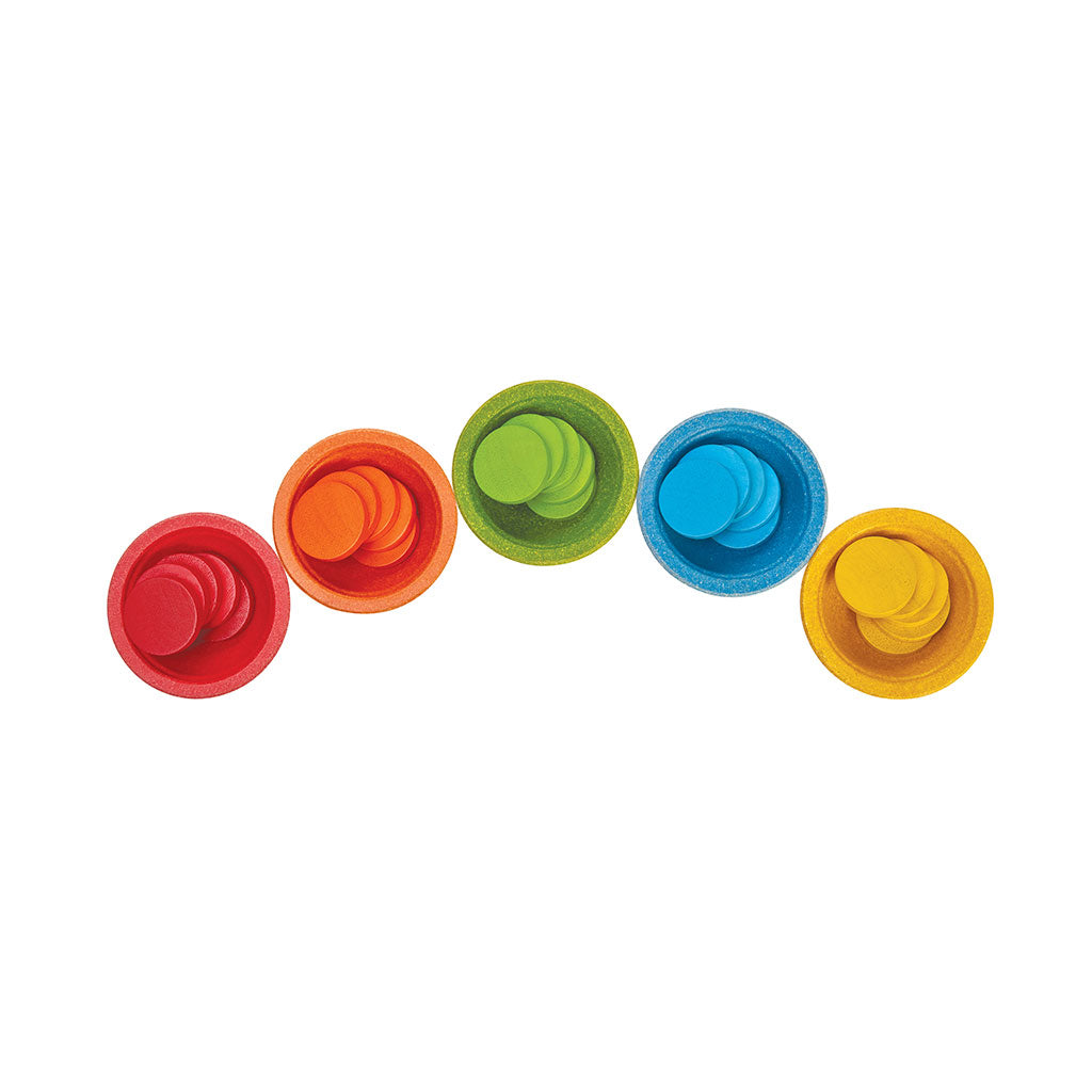 PlanToys - Sort & Count Cups