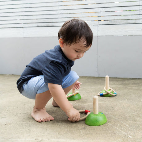 PlanToys - Meadow Ring Toss - Educating Kids