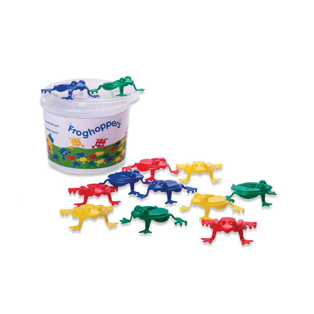 Viking Toys - Jumping Frog Game - 16pcs