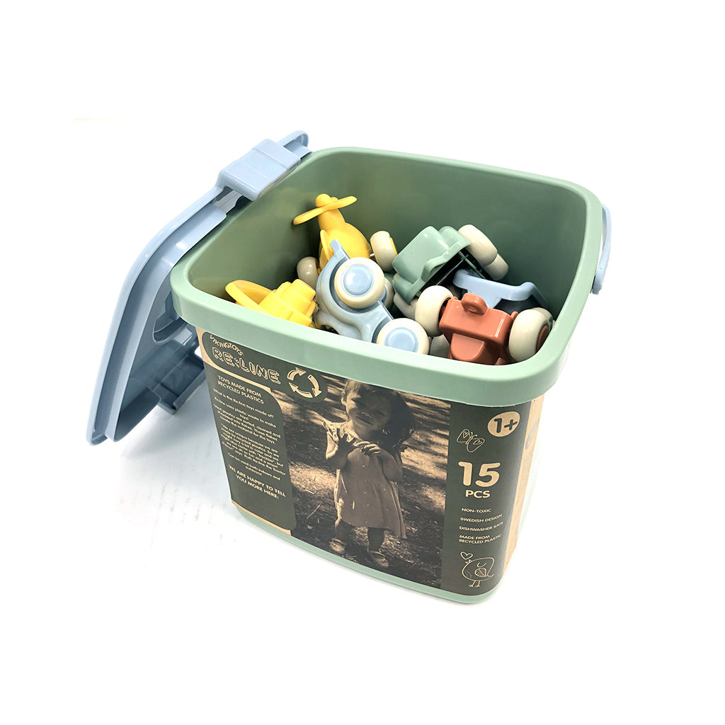 Viking Toys - Reline Chubbies Bucket Set 15 pcs