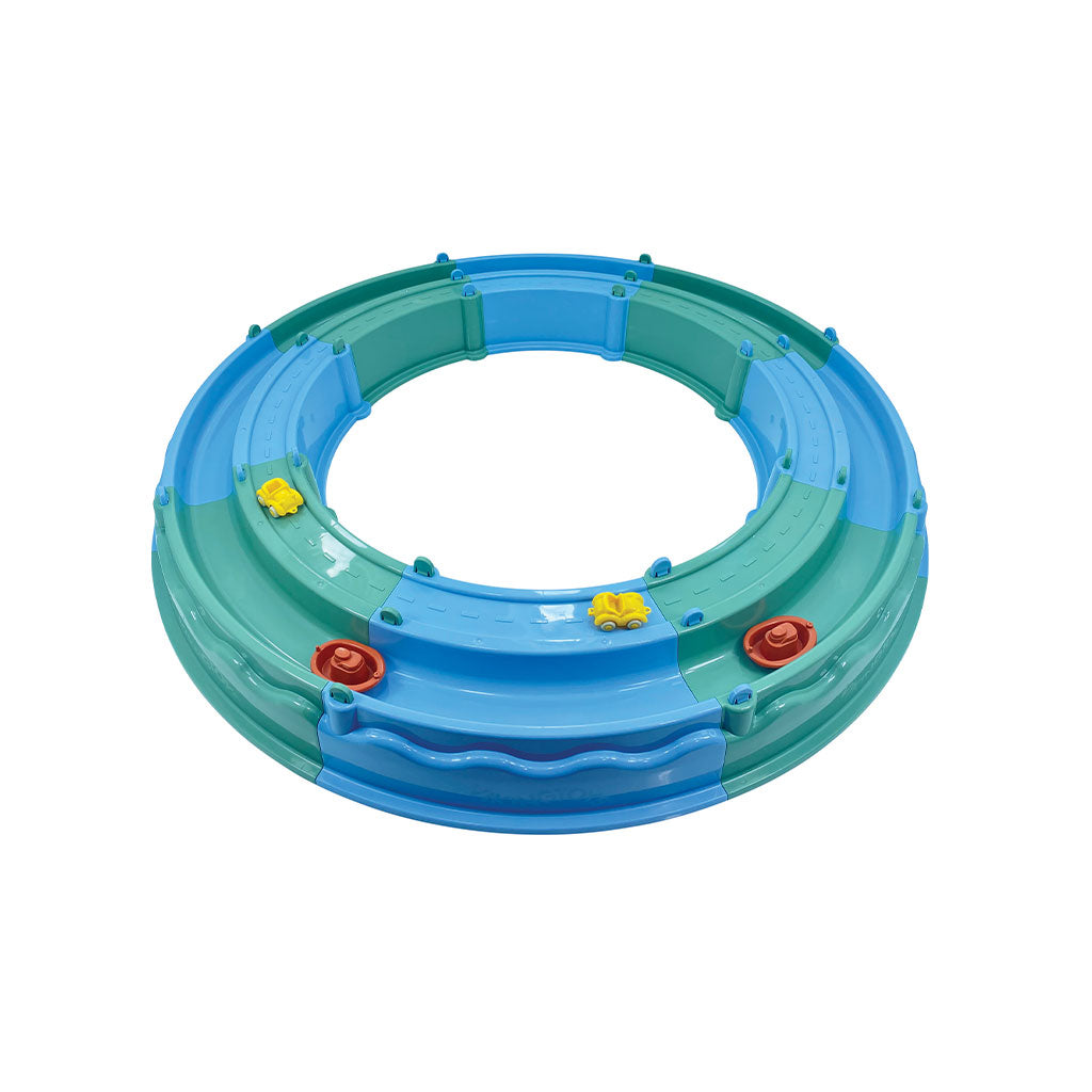 Viking Toys - Reline Sandpit with 2 Boats + 2 Cars