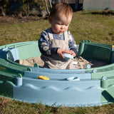 Viking Toys - Reline Sandpit with 2 Boats + 2 Cars