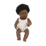 Baby Doll with Hair - Aboriginal Girl 38cm - Educating Kids