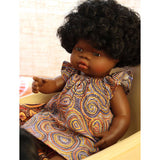 Baby Doll with Hair - Aboriginal Girl 38cm - Educating Kids