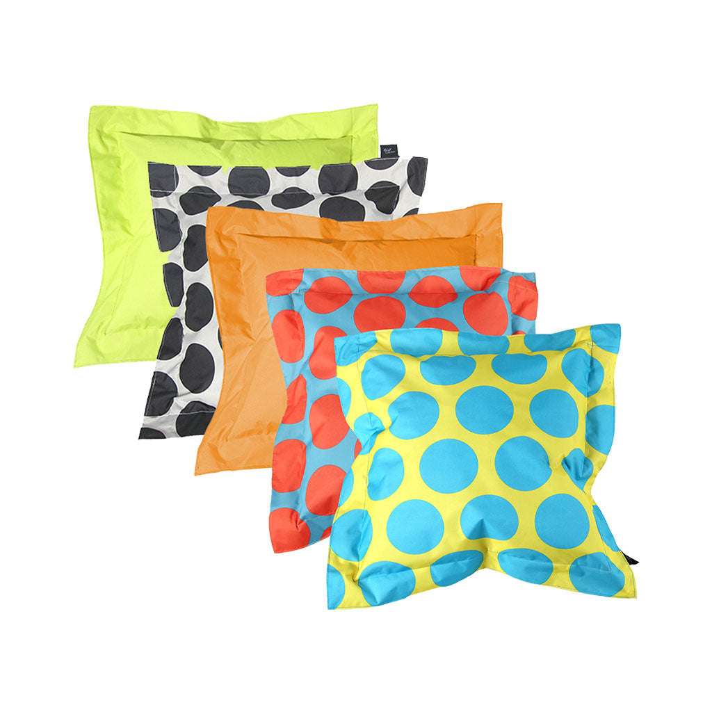 Eco Cushions Large - Bright Set of 5