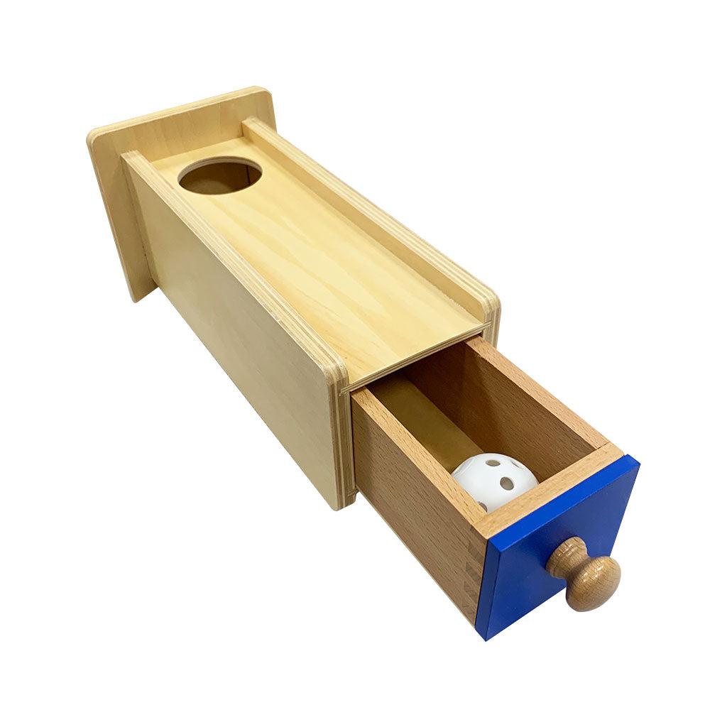 Object Permanence Box with Drawer