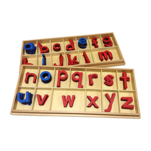 Wooden Alphabet Lowercase Large in Box - Standard