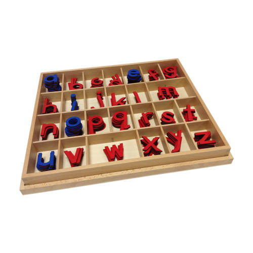 Wooden Alphabet Lowercase Small in Box - Standard
