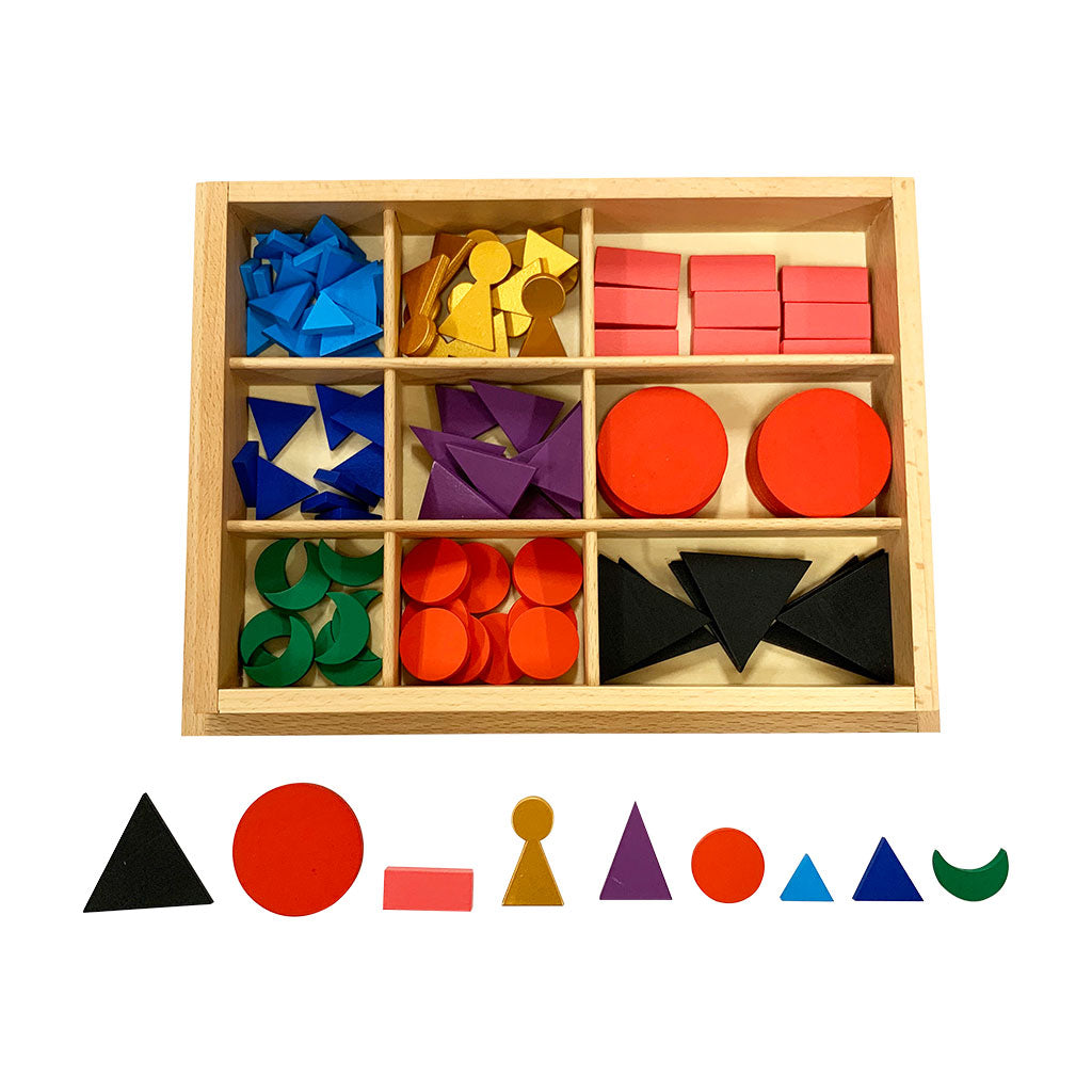 Wooden Basic Grammar Symbols with Box