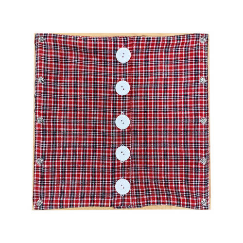 Large Buttons Dressing Frame