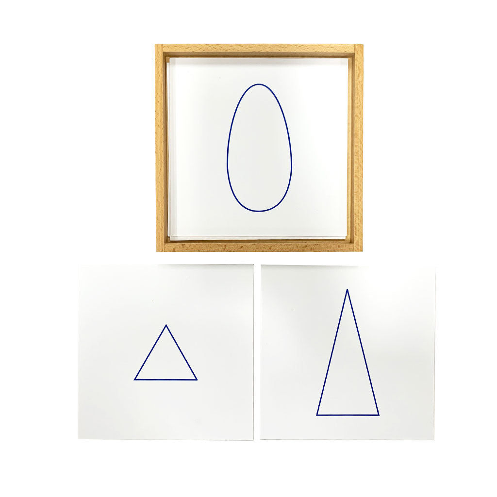 Geometric Cards with Tray