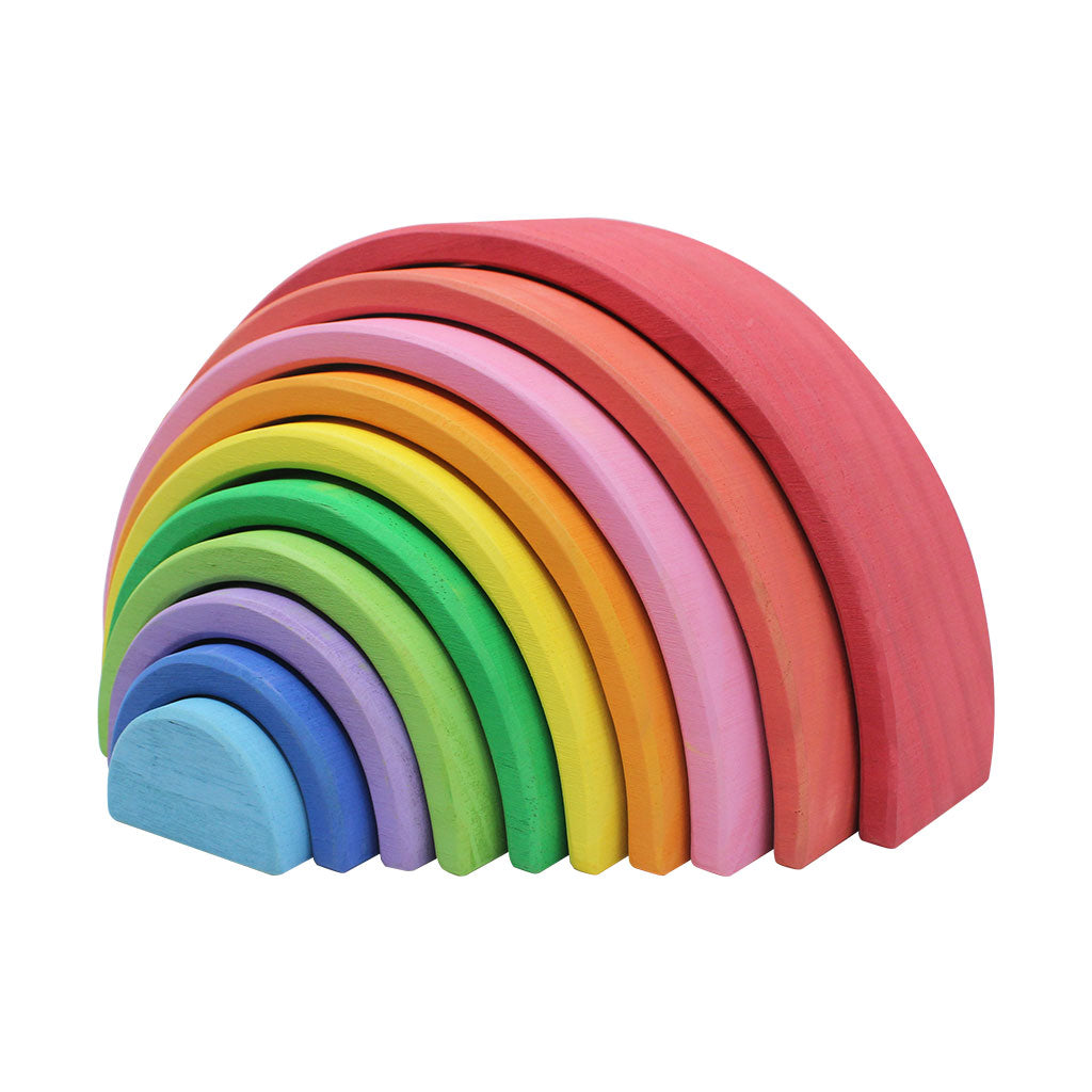 Wooden Rainbow - Bright