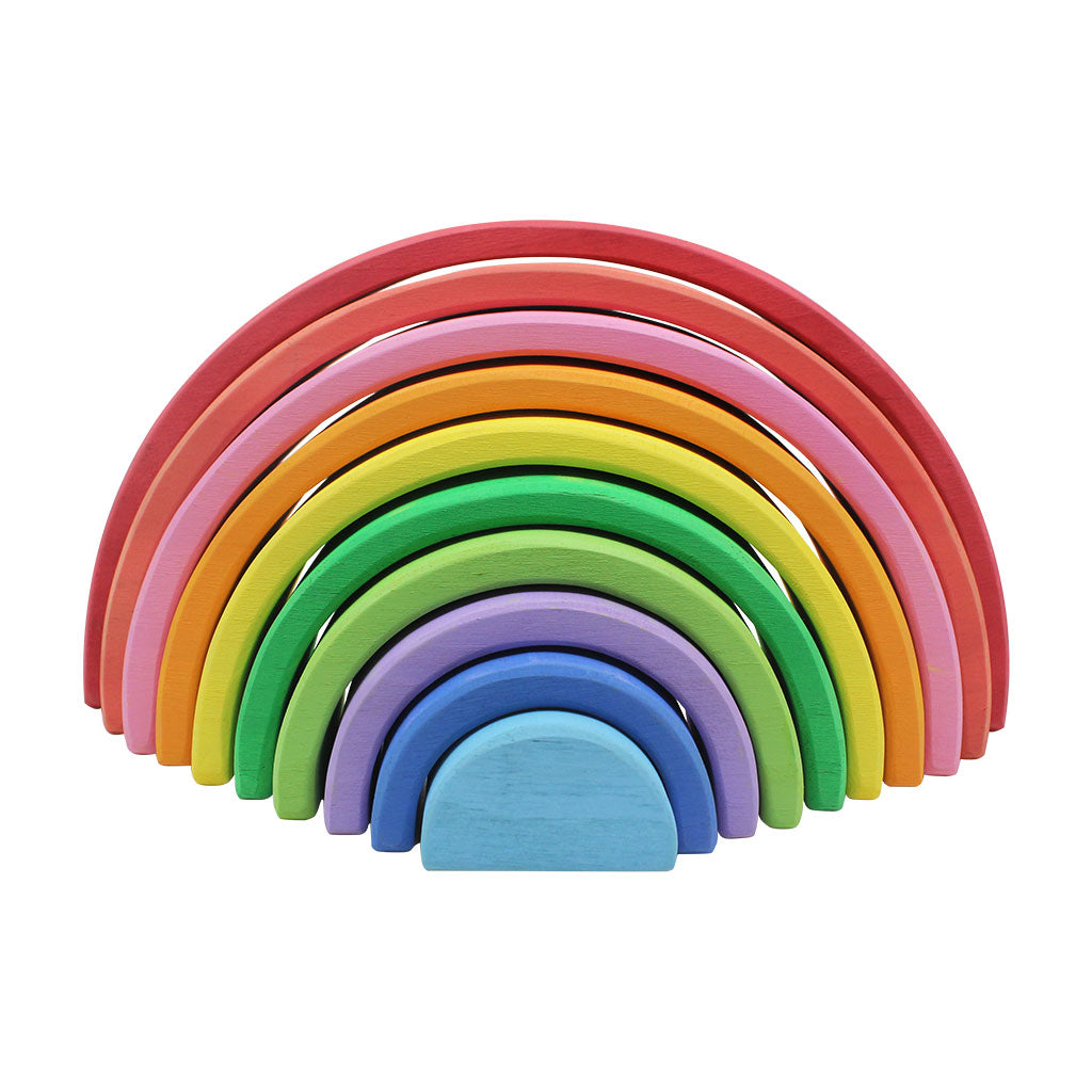 Wooden Rainbow - Bright