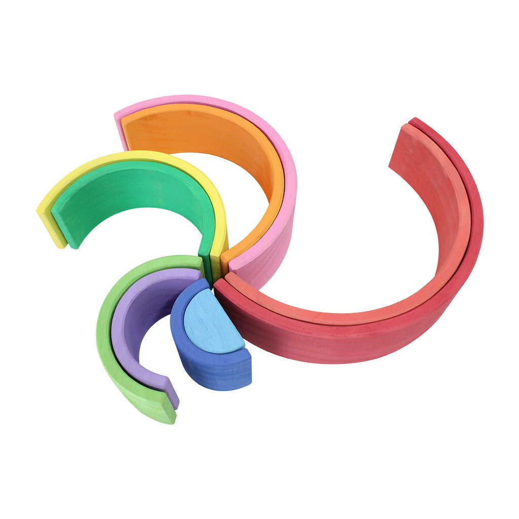 Wooden Rainbow - Bright