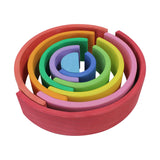 Wooden Rainbow - Bright