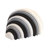 Wooden Rainbow - Achromatic