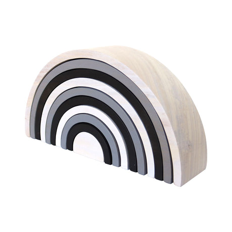 Wooden Rainbow - Achromatic