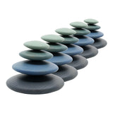 Wooden Pebbles Coloured - 20pc