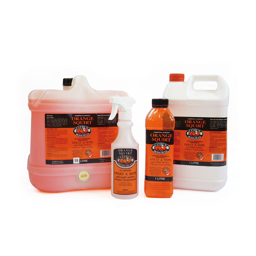 Orange Squirt Spray and Wipe - 1L