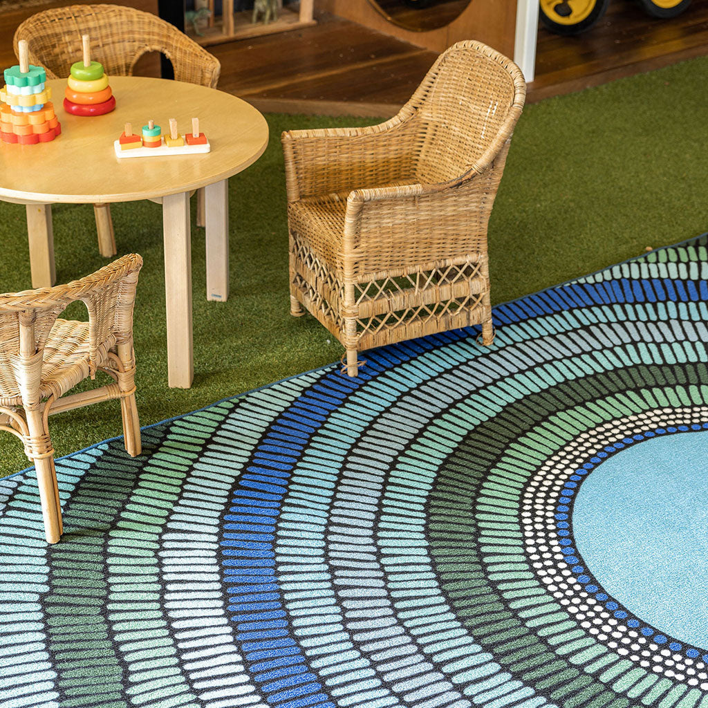 Gulpaga' Waterhole Rug 2 x 3m