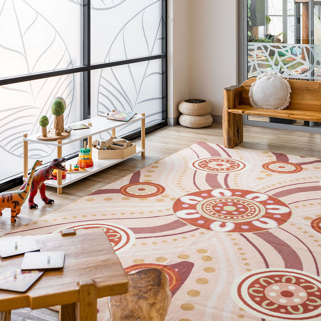 Healing on Country Rug 2 x 3 m