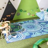 The Travelling Quandong Rug 2 x 3m